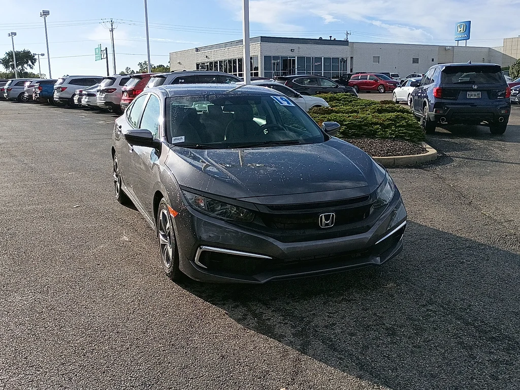 Certified Used 2019 Modern Steel Metallic Honda LX image 1