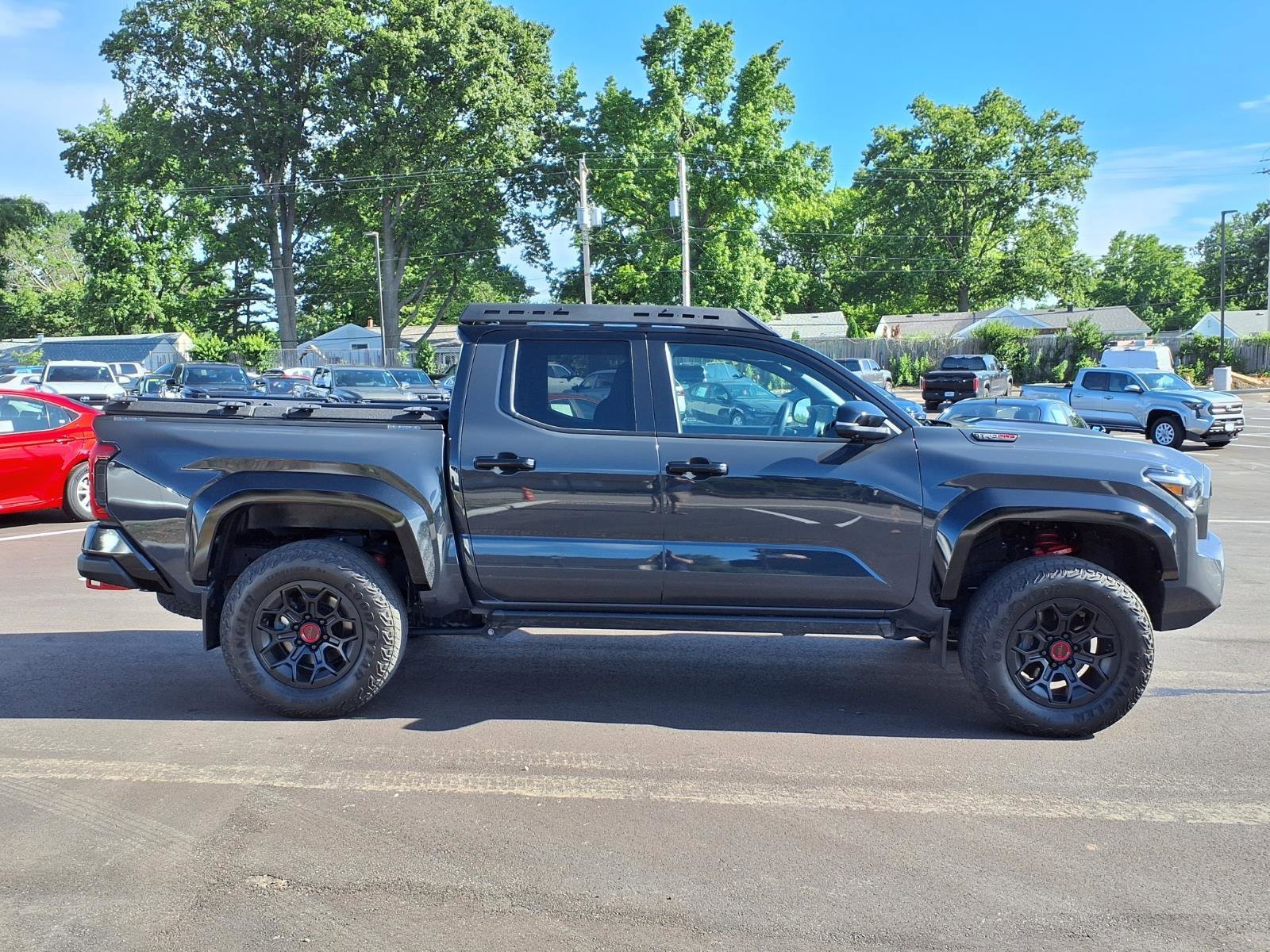 Certified Used 2024 Black Toyota TRD Pro Hybrid image 2