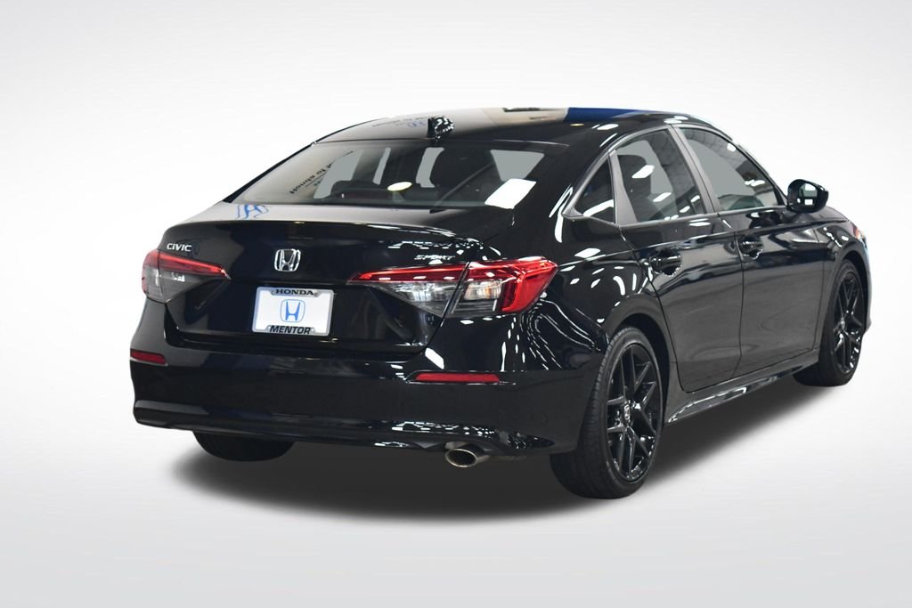 Certified Used 2024 Crystal Black Pearl Honda Sport image 7