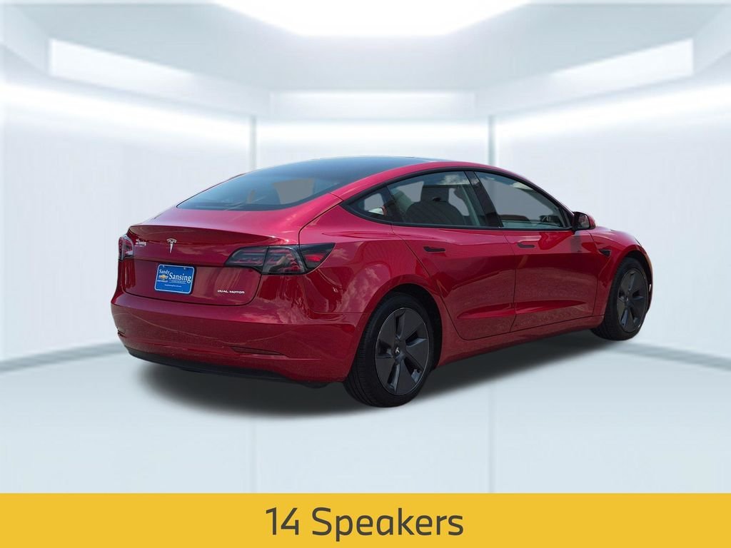 Used 2022 Red Tesla Long Range image 6