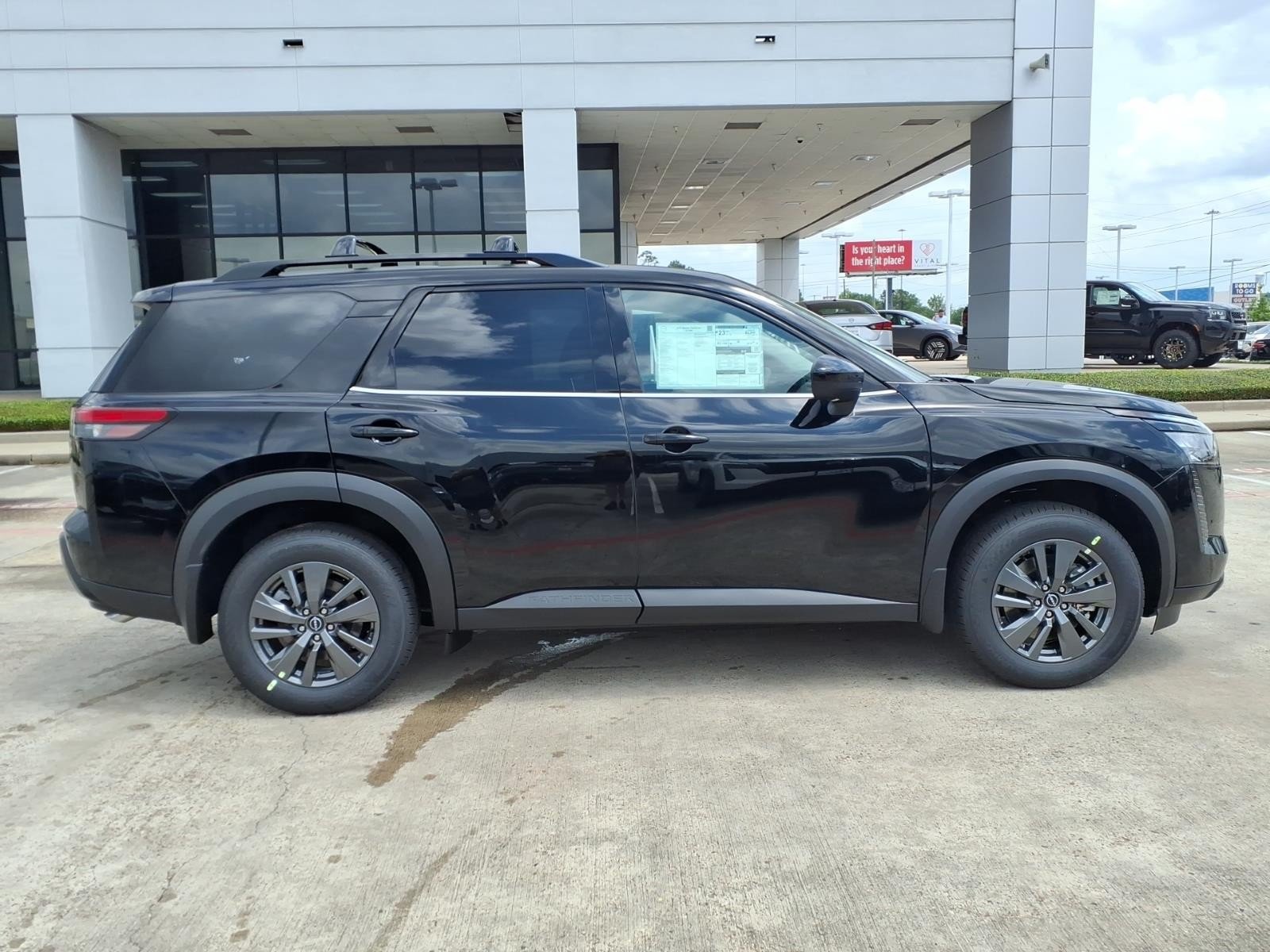 2026 Nissan Pathfinder SV Black at Robbins Nissan