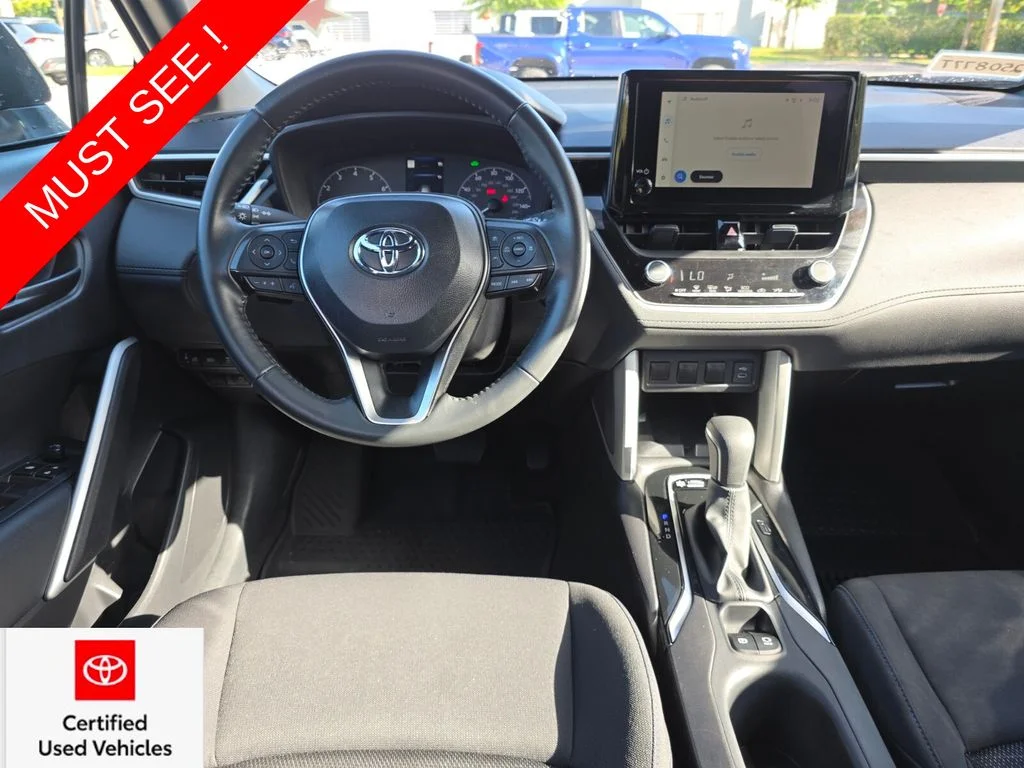 Used 2025 Silver Toyota Hybrid SE image 7