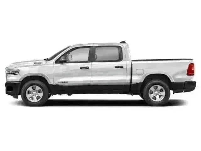 New 2026 Bright White Clear-Coat Exterior Paint RAM Big Horn/Lone Star image 3