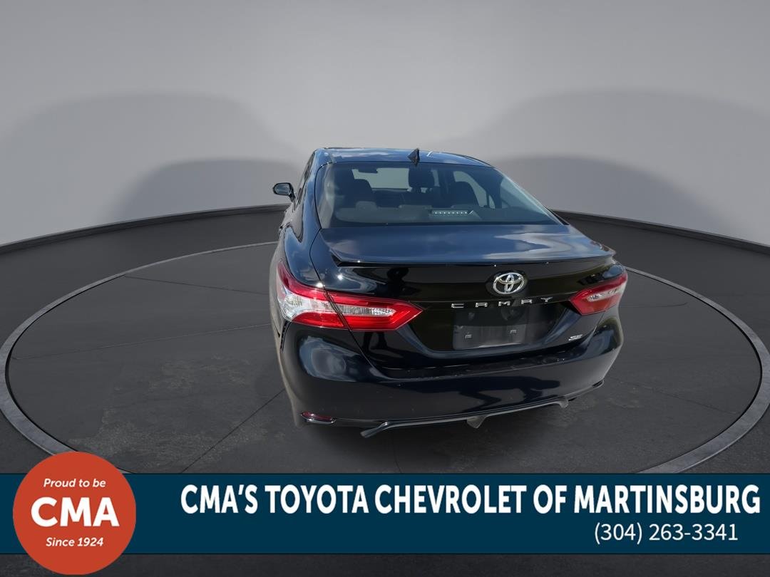 Used 2020 Midnight Black Metallic Toyota SE image 7