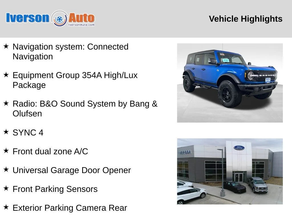 Used 2024 Blue Ford Wildtrak image 2