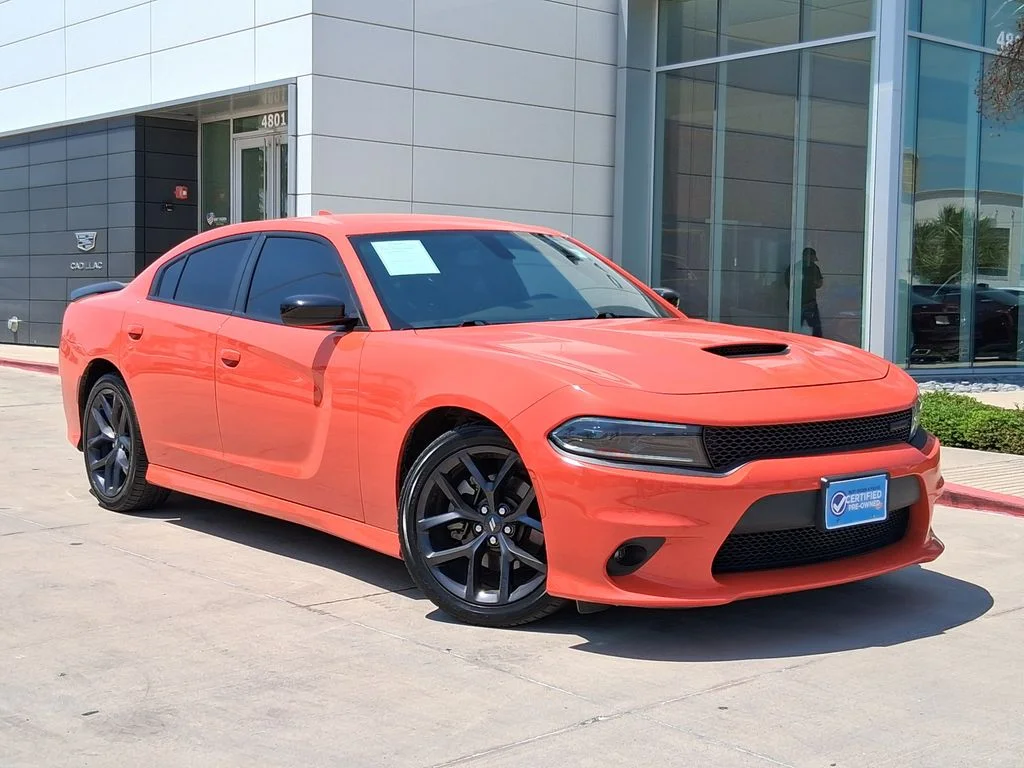 Used 2022 Orange Dodge GT image 1