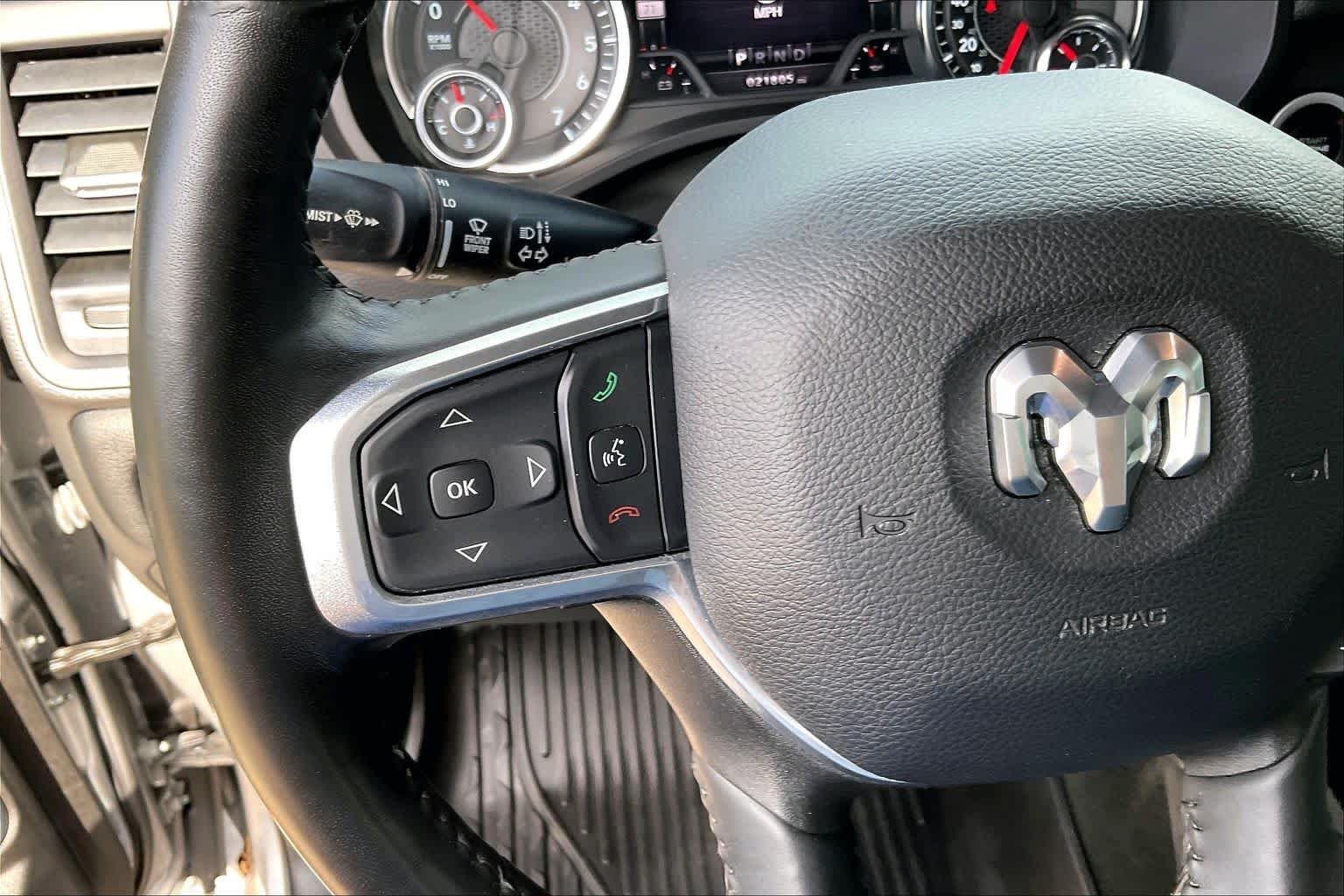 Used 2022 Billet Silver Metallic Clearcoat Ram Laramie image 23