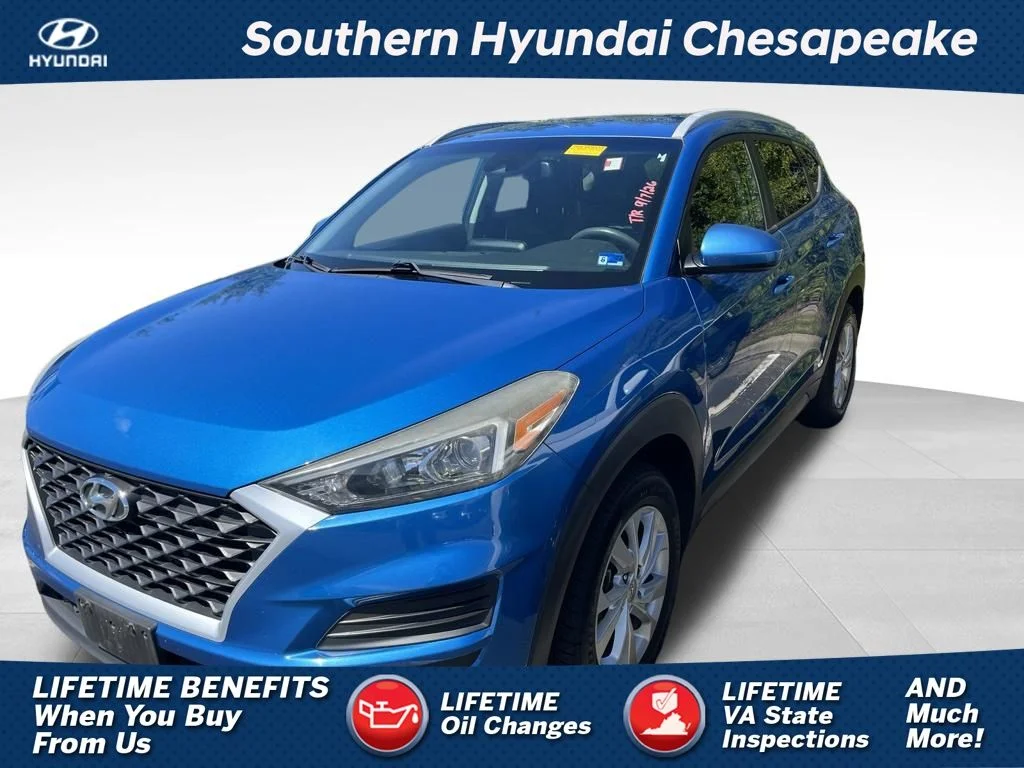 Used 2020 Blue Hyundai Value image 1