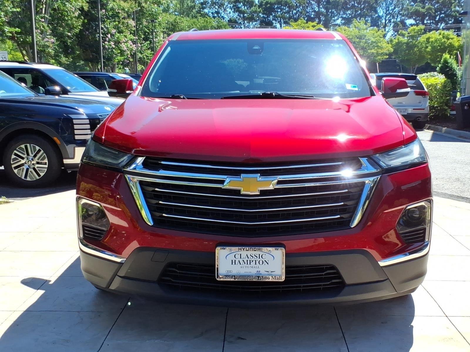 Used 2023 Radiant Red Tintcoat Chevrolet LT Cloth image 2