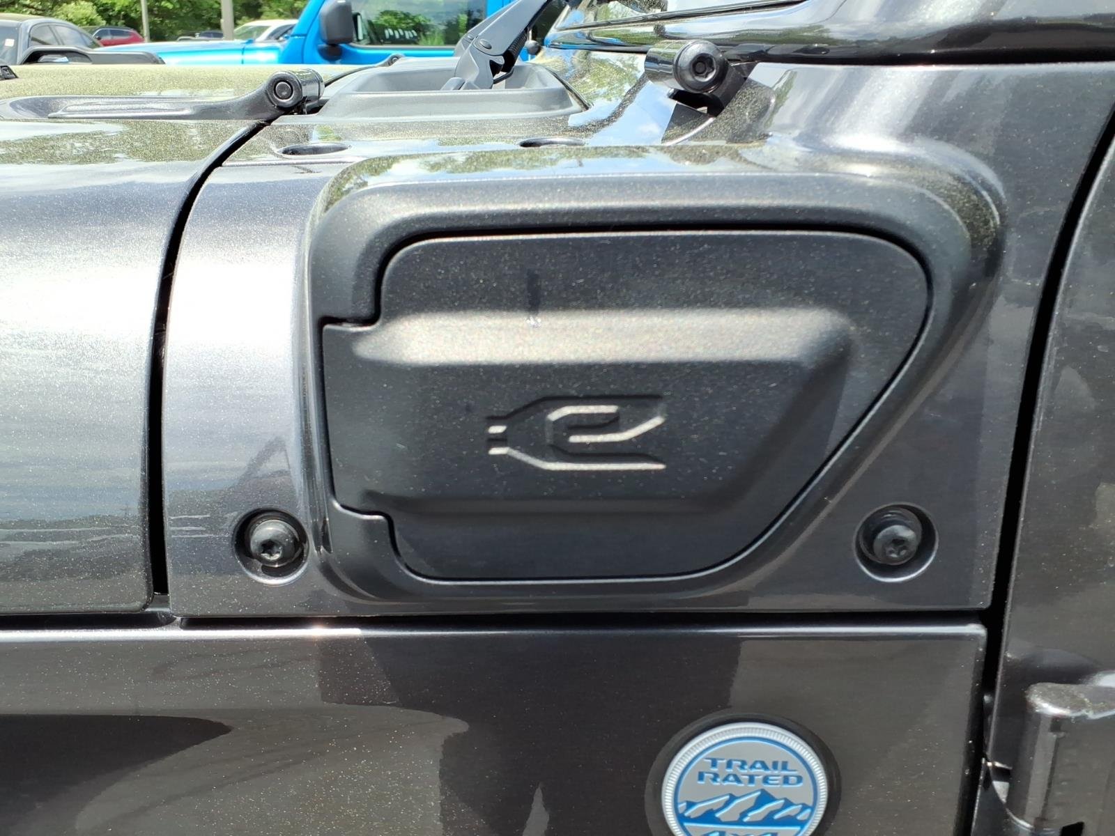 Certified Used 2023 Gray Jeep Sahara 4xe image 13
