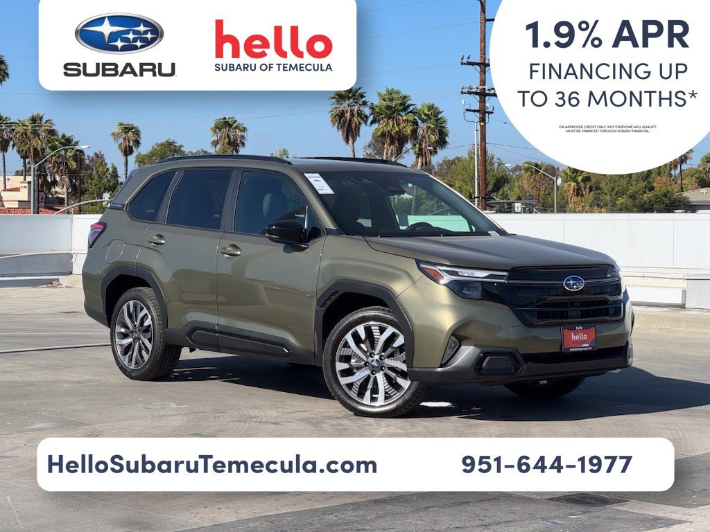 New 2026 AUTUMN GREEN METALLIC Subaru Touring image 1