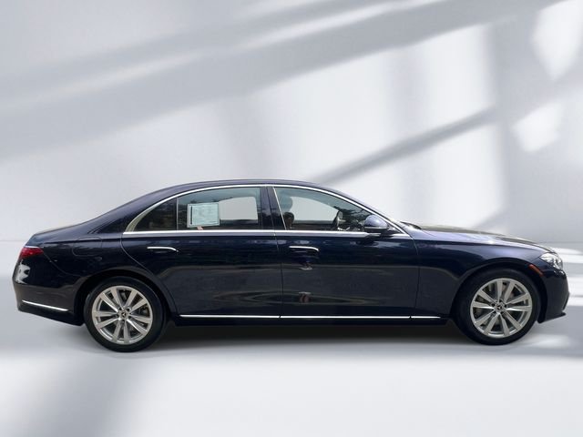 Certified Used 2022 Blue Mercedes-Benz S 500 image 4