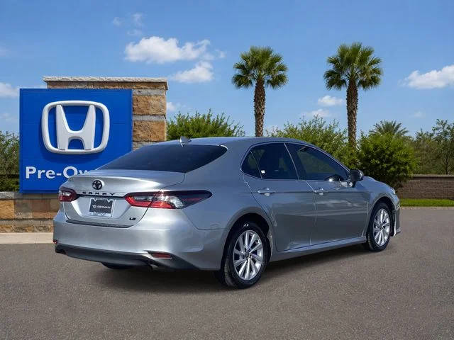 Used 2023 Celestial Silver Metallic Toyota LE image 5