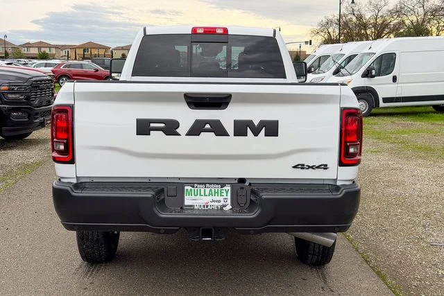 New 2026 Bright White Clear-Coat Exterior Paint RAM Tradesman image 12