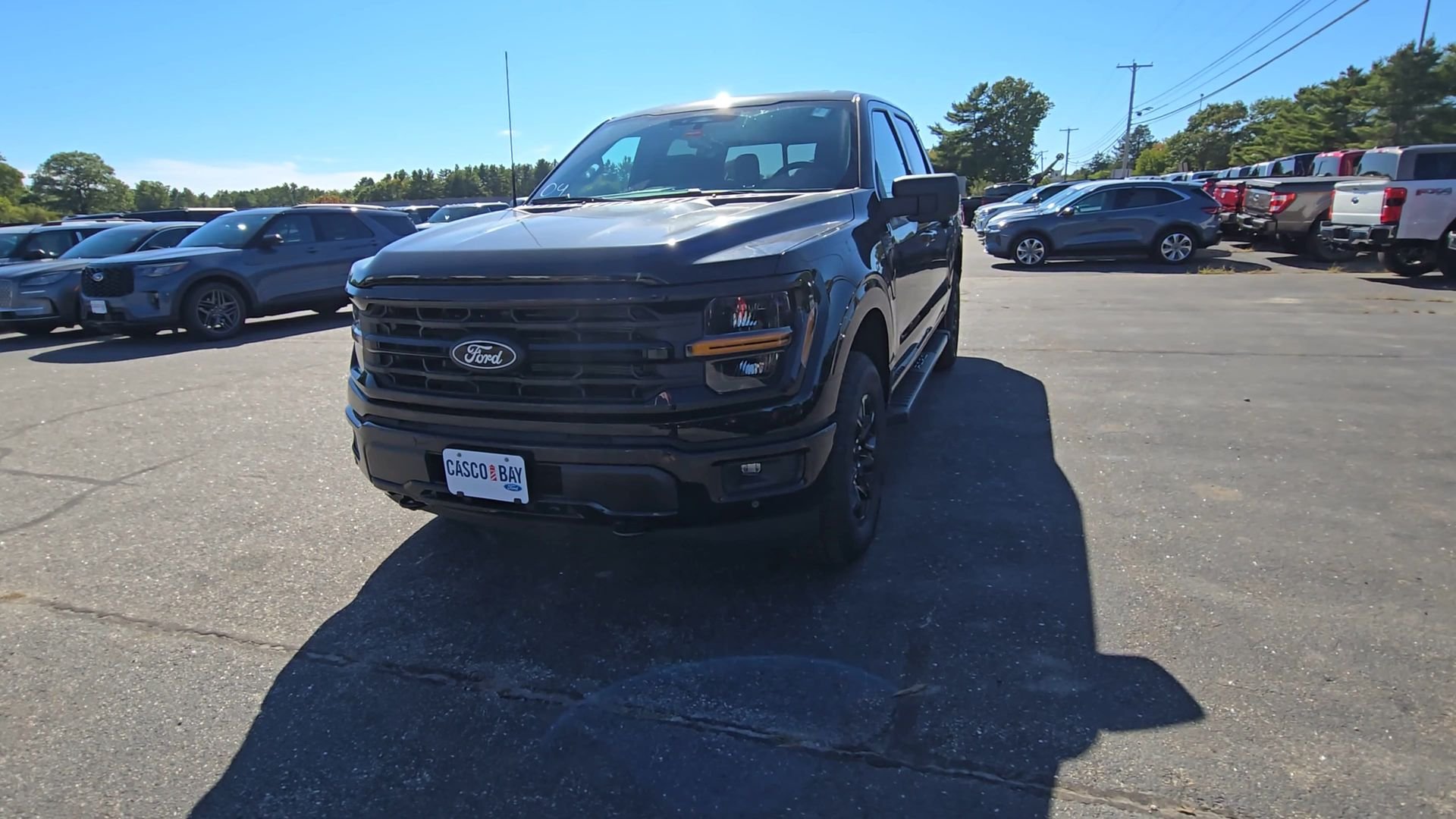 New 2026 Agate Black Metallic Ford XLT image 14