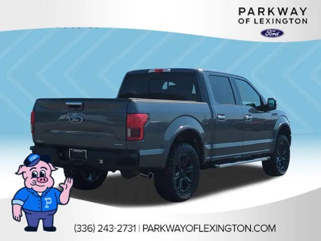 Used 2018 Gray Ford Lariat image 5