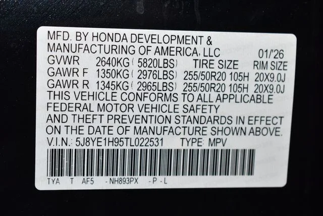 New 2026 Majestic Black Pearl Acura A-Spec Advance Package image 25