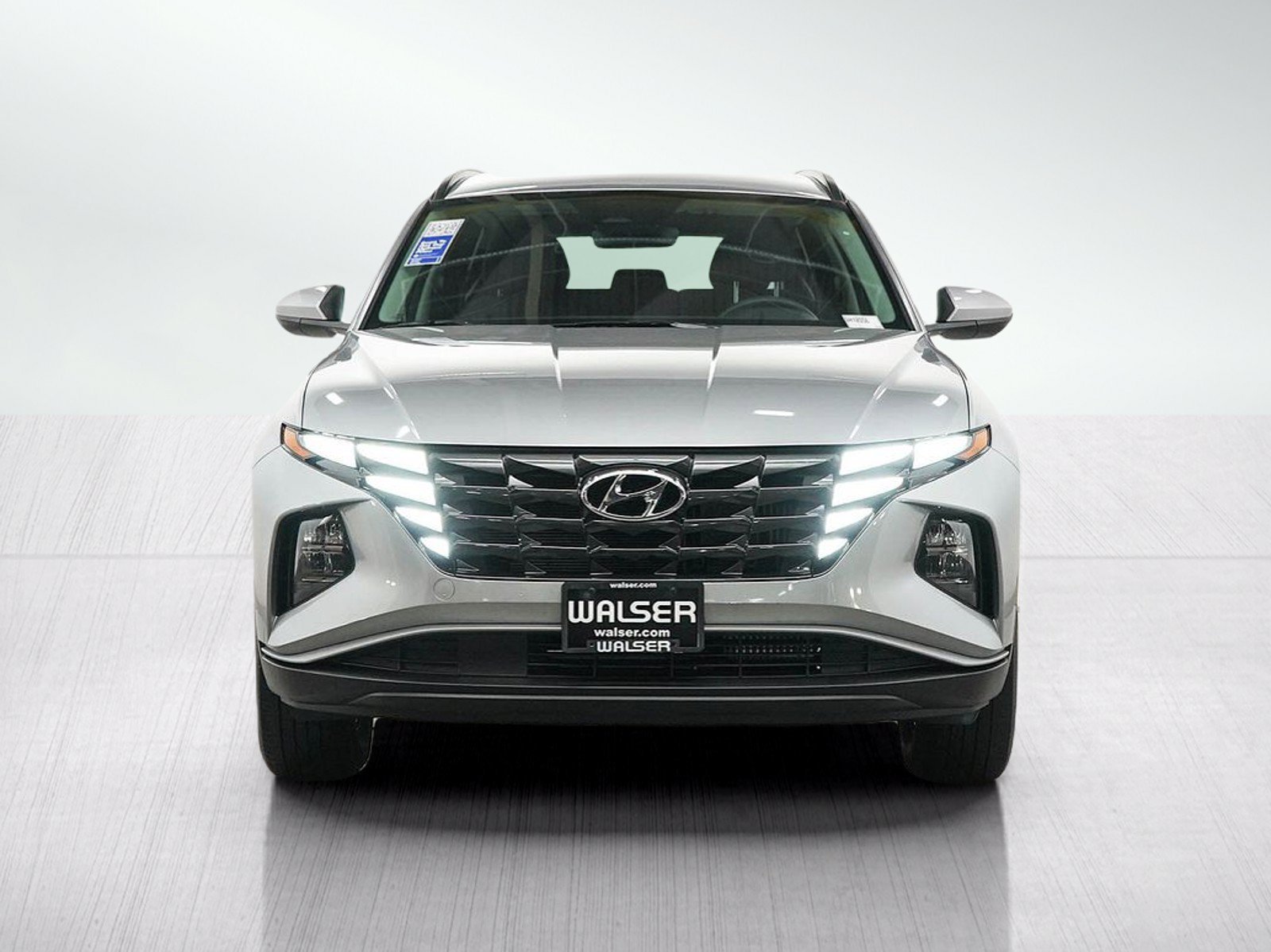 Used 2024 Shimmering Silver Hyundai Blue AWD image 8
