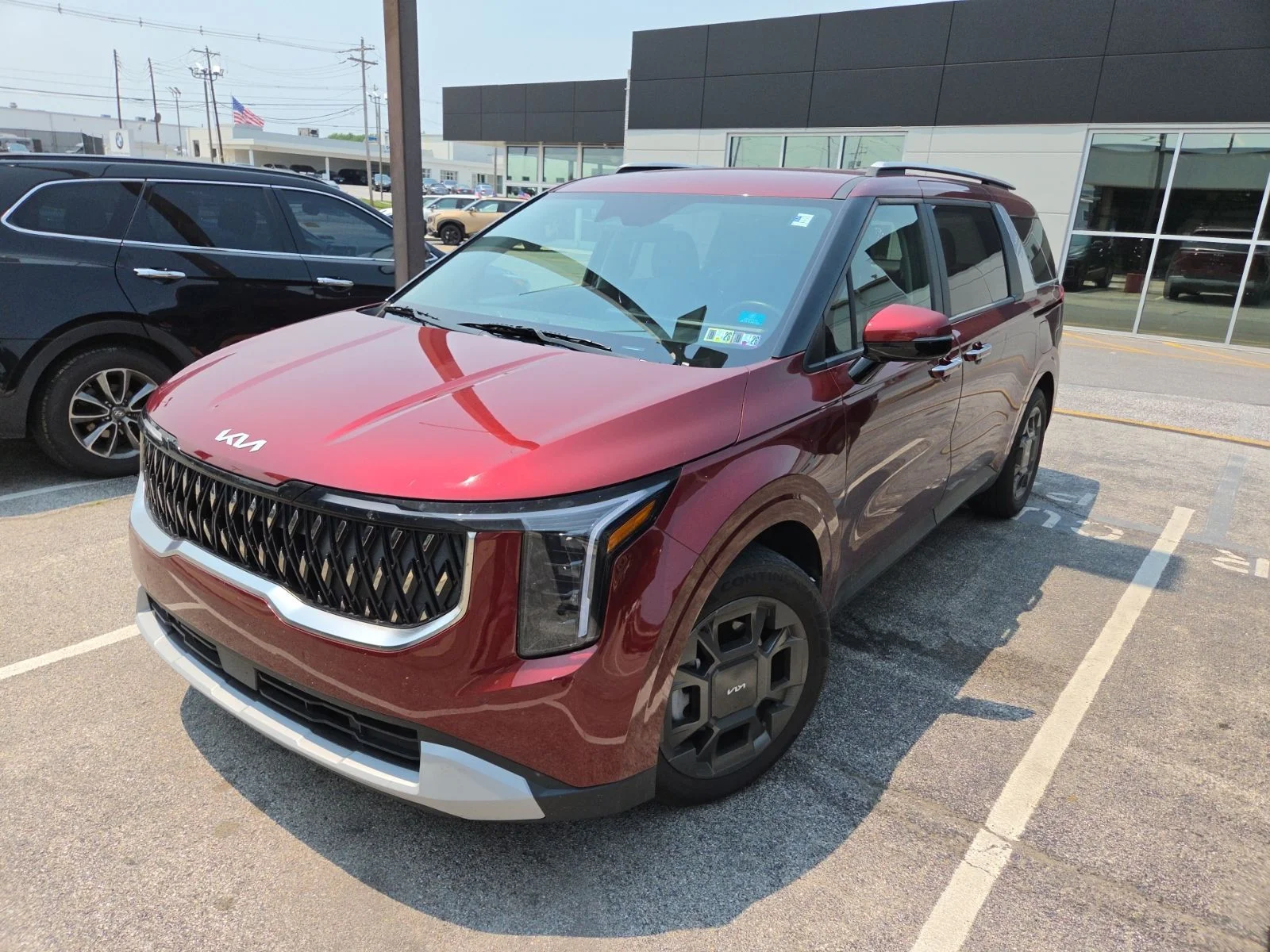 Certified Used 2025 Red Kia EX image 11