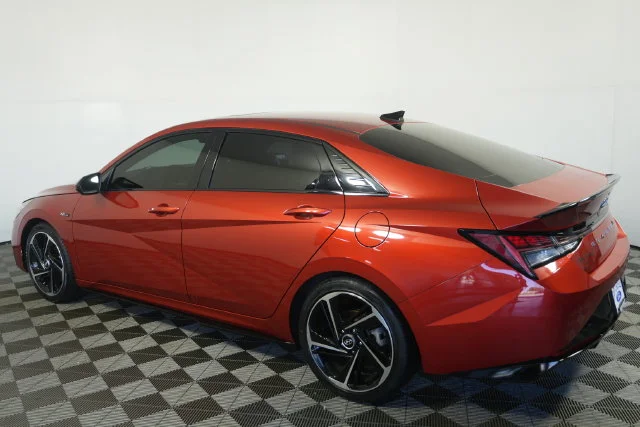 Used 2021 Lava Orange Hyundai N Line image 5