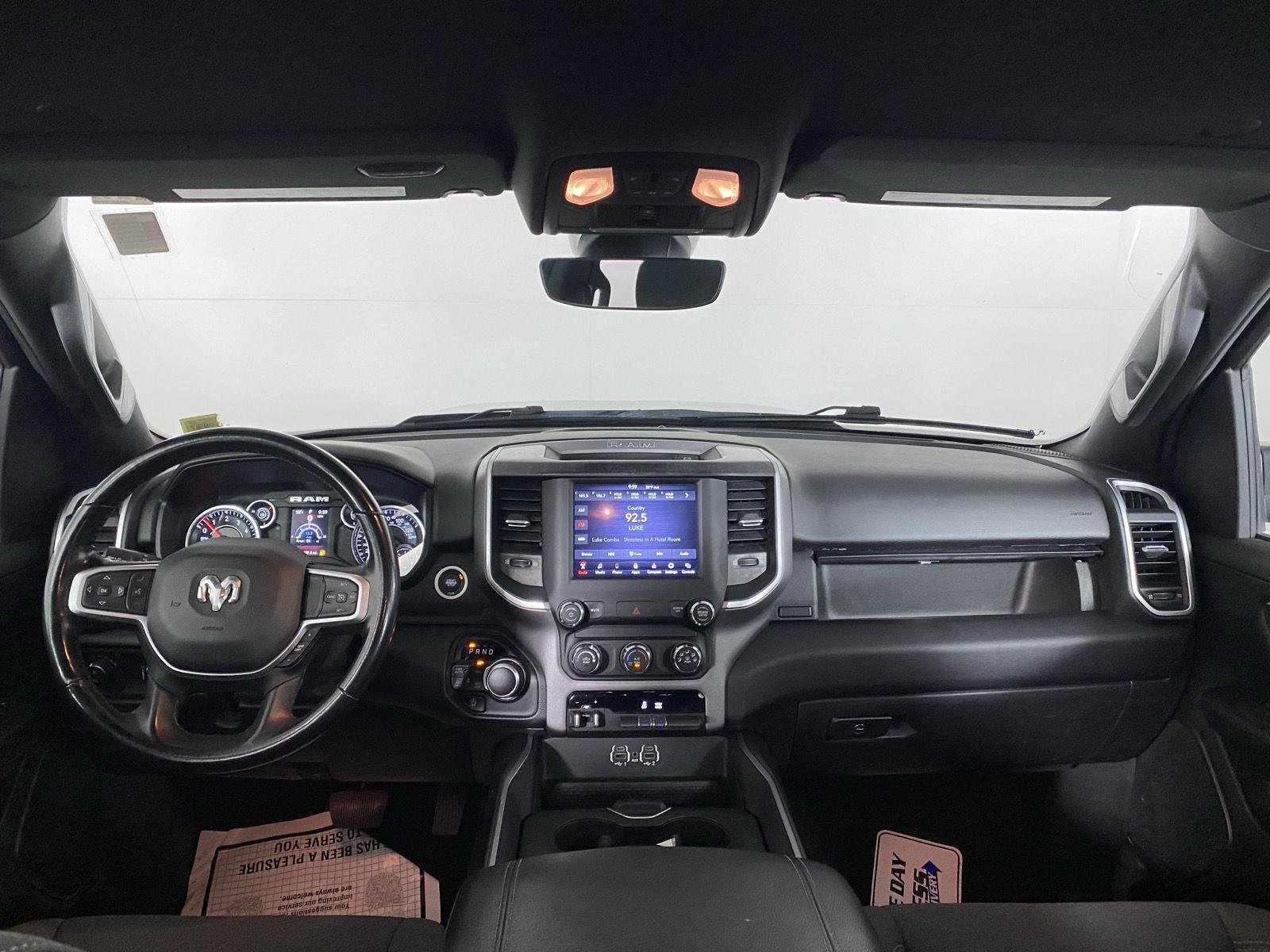 Used 2021 Diamond Black Crystal Pearlcoat Ram Big Horn image 24