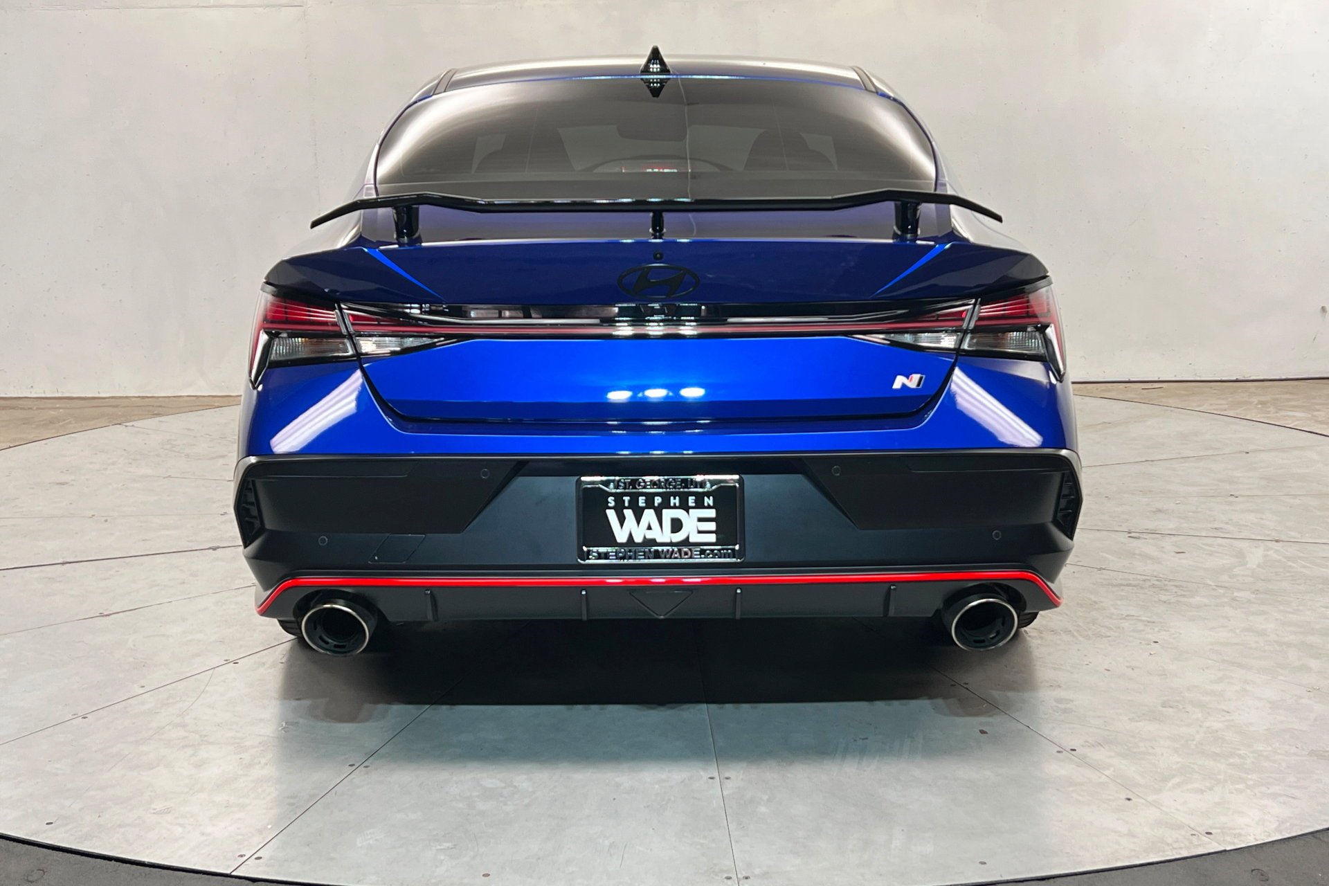Used 2025 Intense Blue Hyundai Base image 5