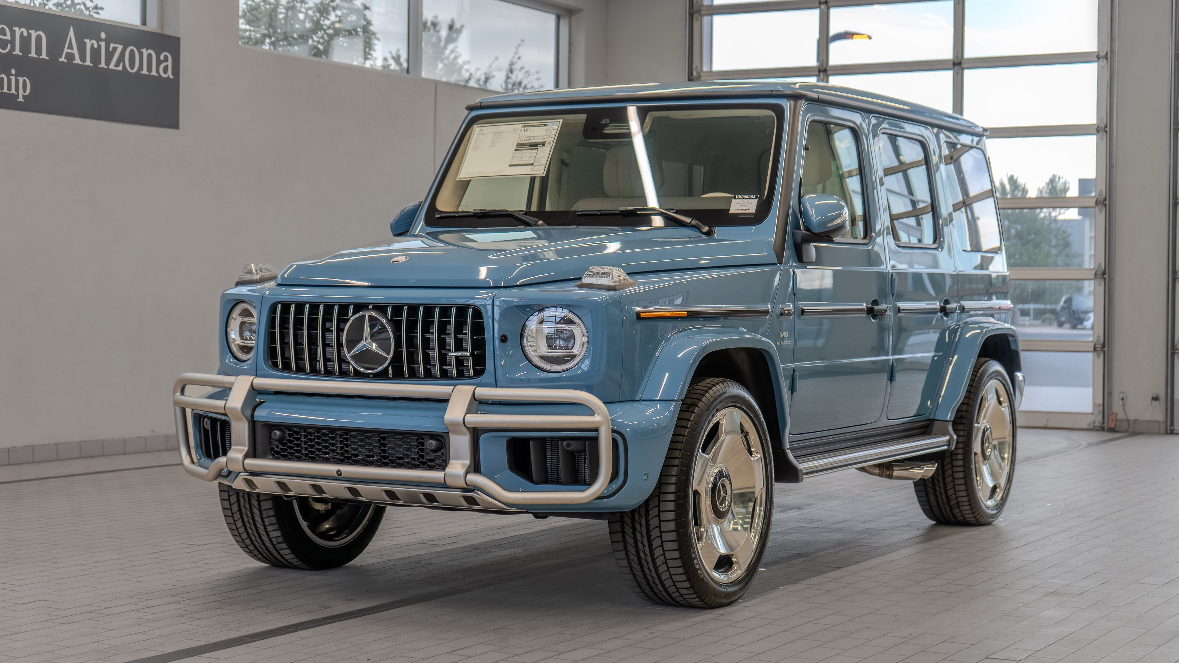 New 2027 MANUFAKTUR China Blue Mercedes-Benz G 63 AMG® image 25