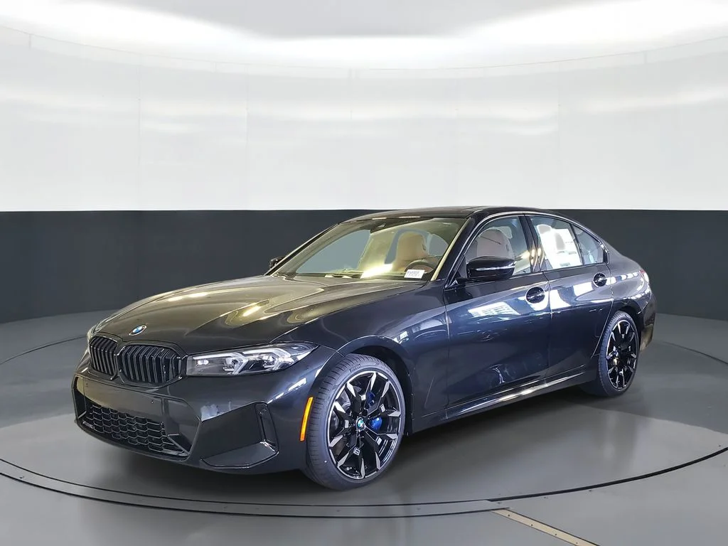 Used 2026 Black Sapphire Metallic BMW 330i image 1