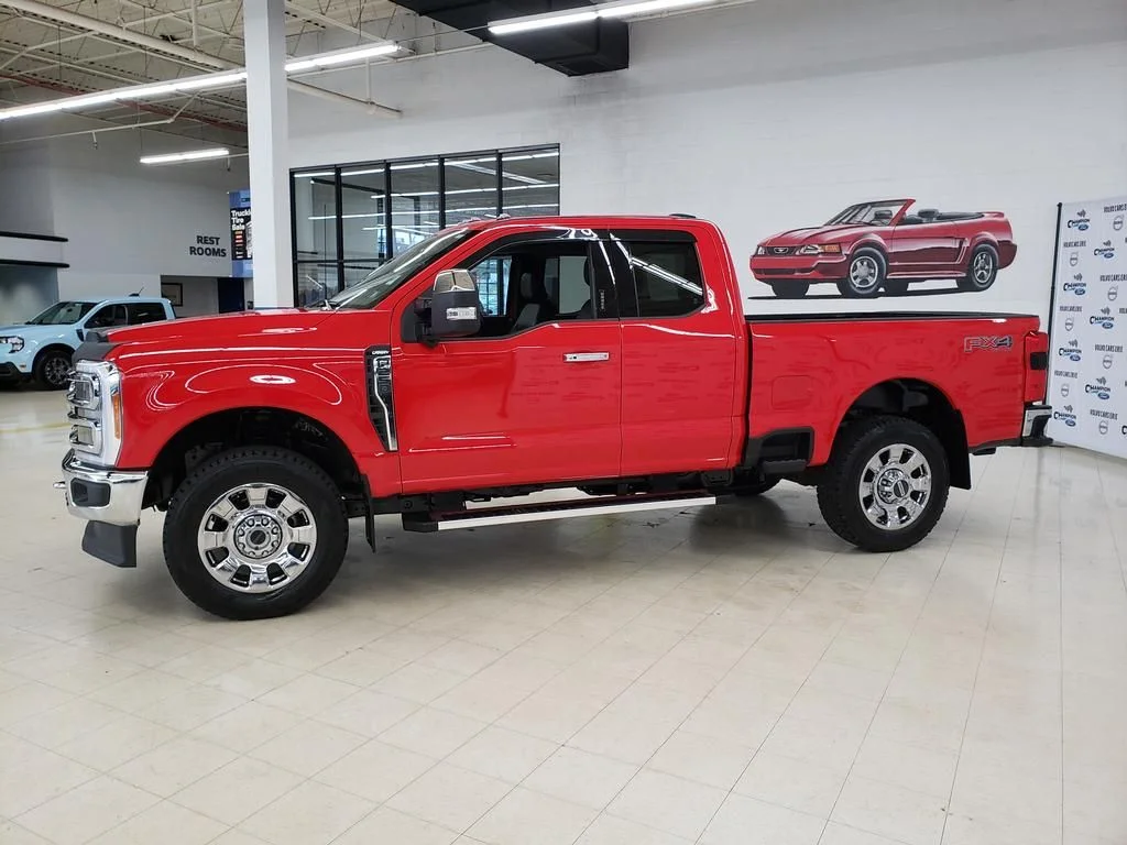 Certified Used 2023 Race Red Ford Lariat image 4