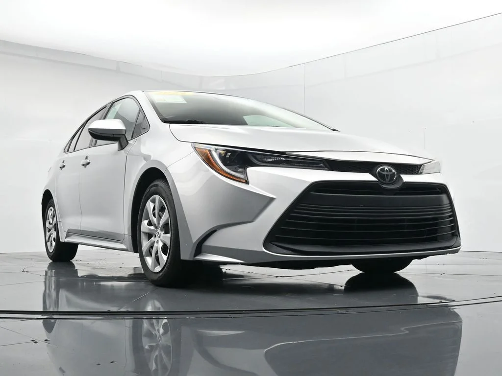 Used 2024 Silver Toyota LE image 28
