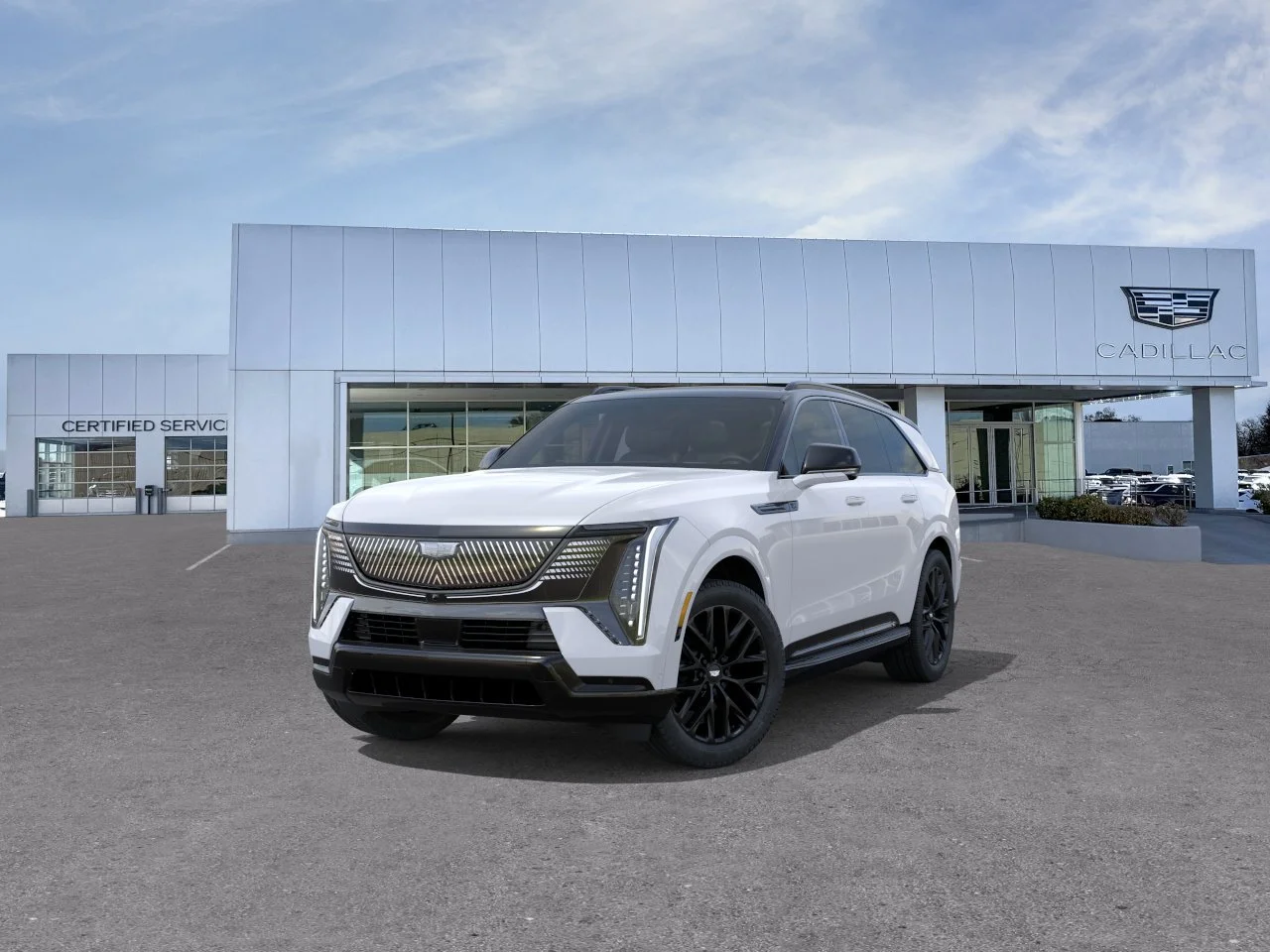 New 2026 Vibrant White Tricoat Cadillac Premium Sport image 9