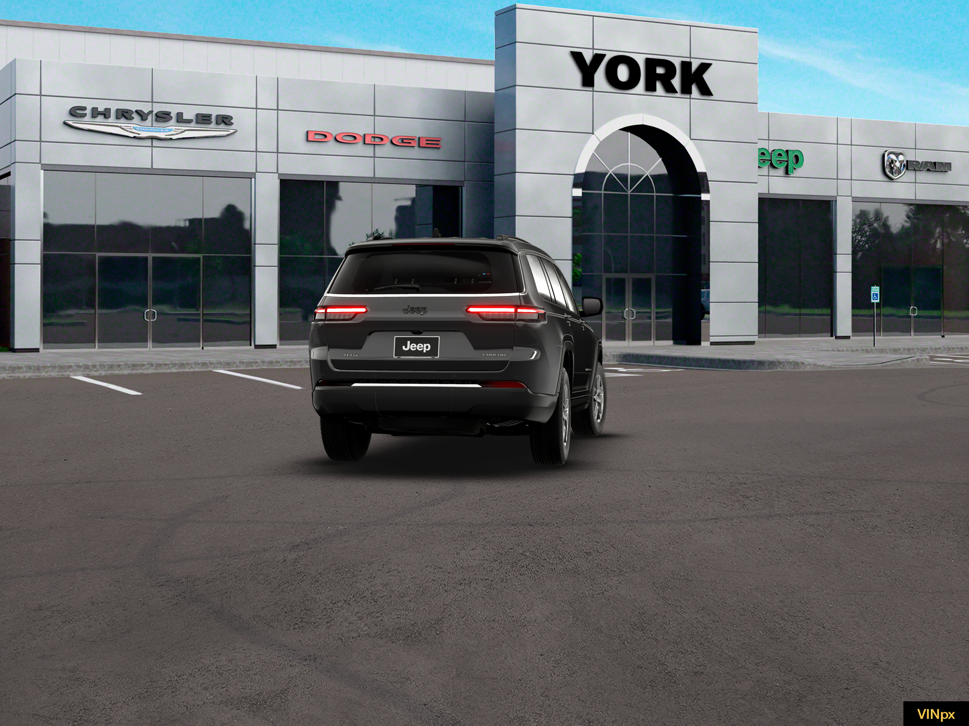 New 2026 Baltic Gray Metallic Clear-Coat Exterior Paint Jeep Laredo X image 26