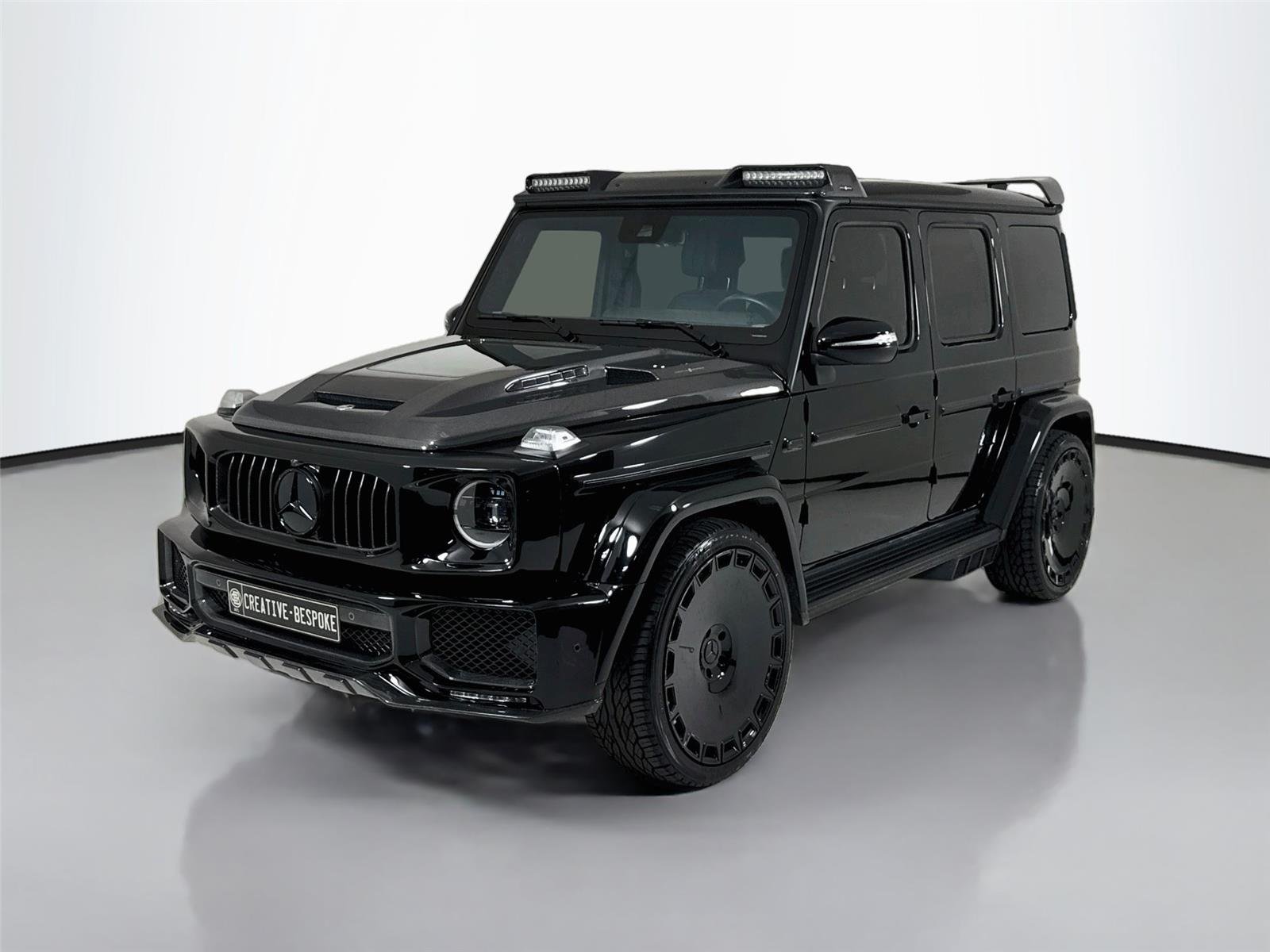 Used 2021 Black Mercedes-Benz G 550 | Carbon Widebody | Giovanna Wheels | Starlight Roof image 10