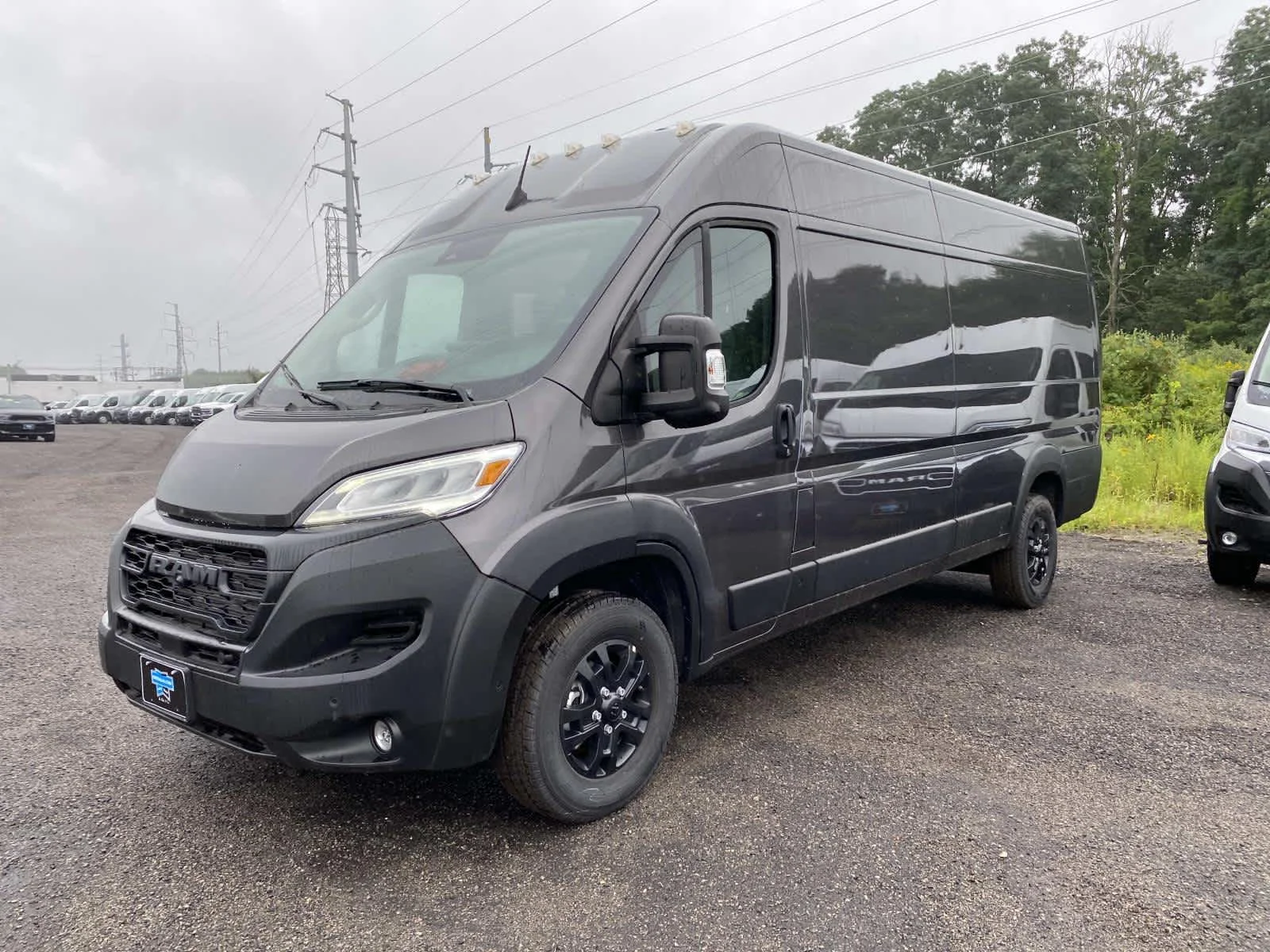 Used 2025 Granite Crystal Metallic Clearcoat Ram SLT+ image 8