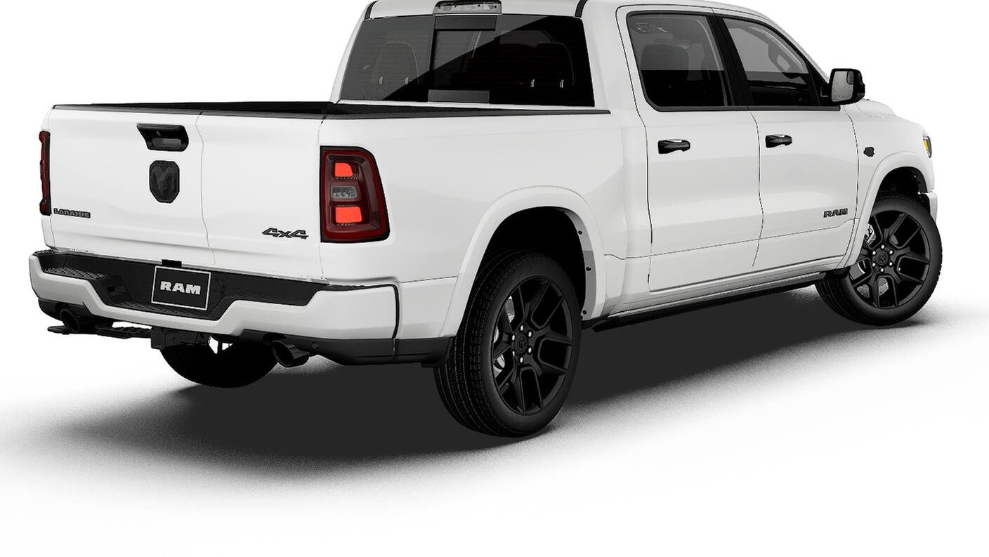 New 2027 Bright White Clear-Coat Exterior Paint RAM LARAMIE image 2