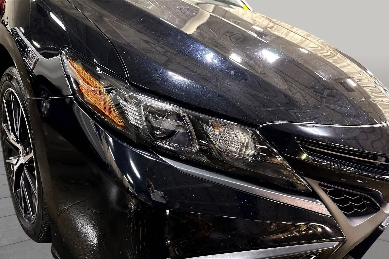 Used 2024 Midnight Black Metallic Toyota SE image 28