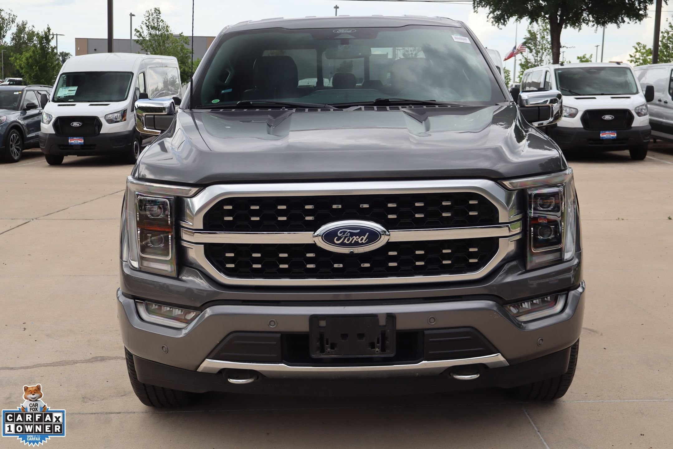 Certified Used 2022 Gray Metallic Ford Platinum image 9