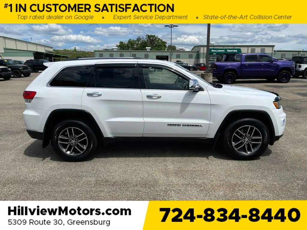 Used 2018 Bright White Clearcoat Jeep Limited image 7