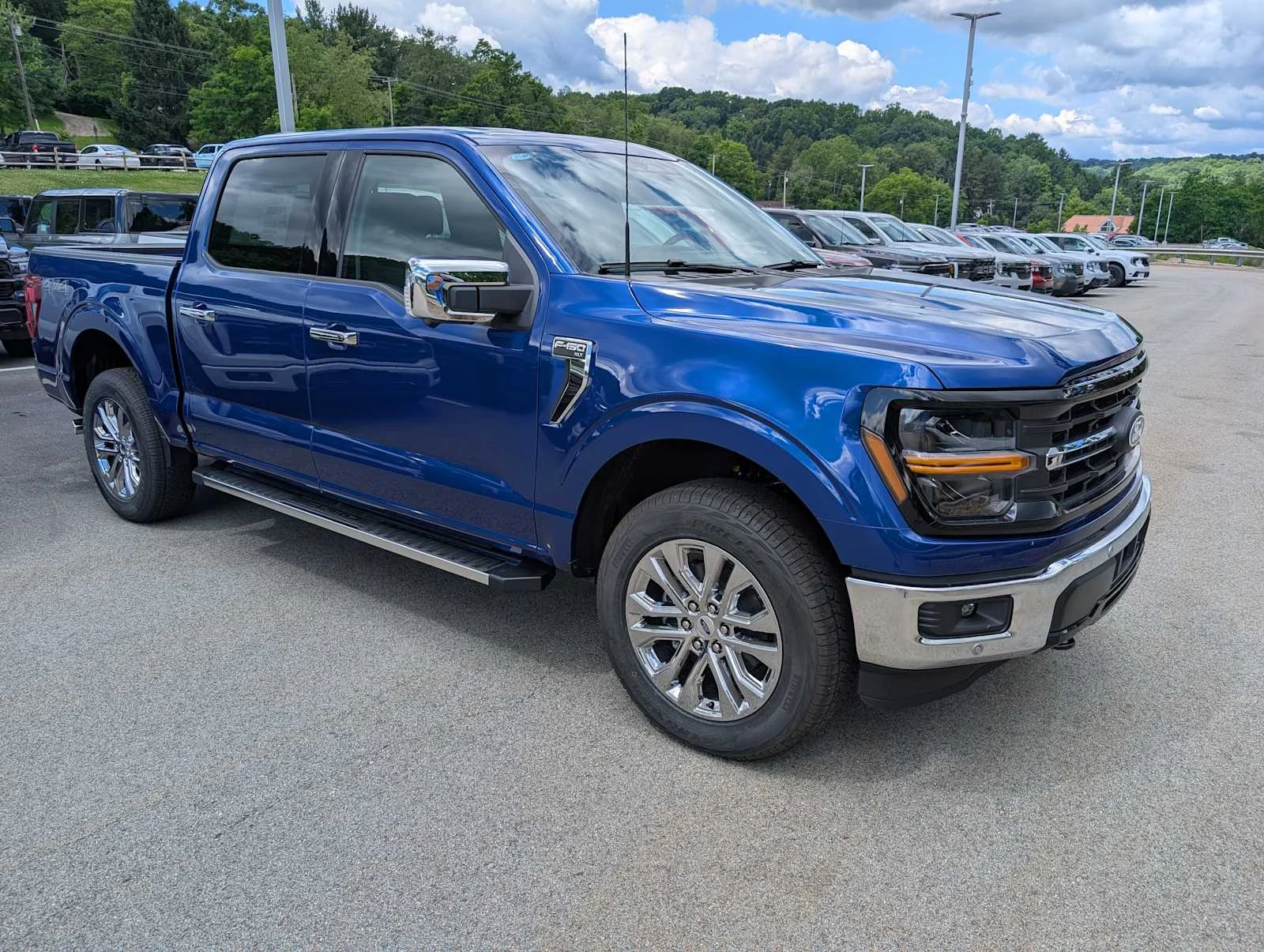 New 2026 Argon Blue Metallic Ford XLT image 6