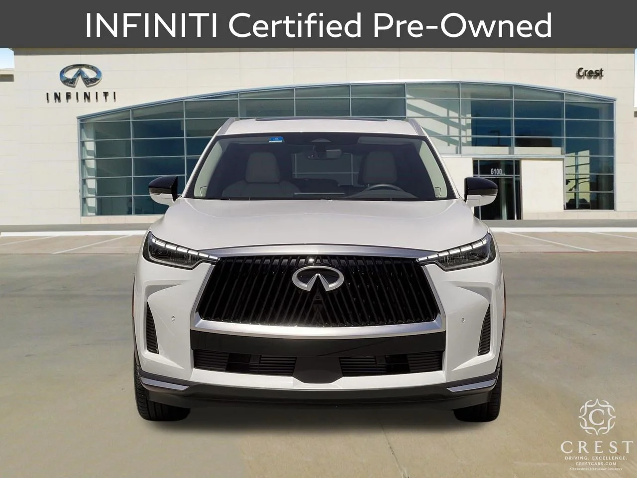 Certified Used 2027 Radiant White INFINITI LUXE image 8