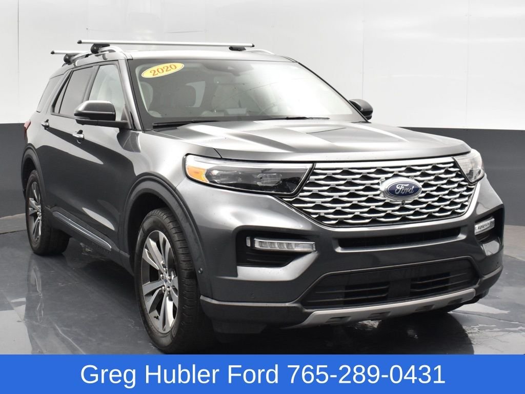 Used 2020 Gray Ford Platinum image 1