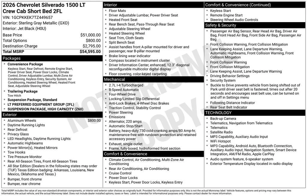 2026 Chevrolet Silverado 1500 LT - Photo 25