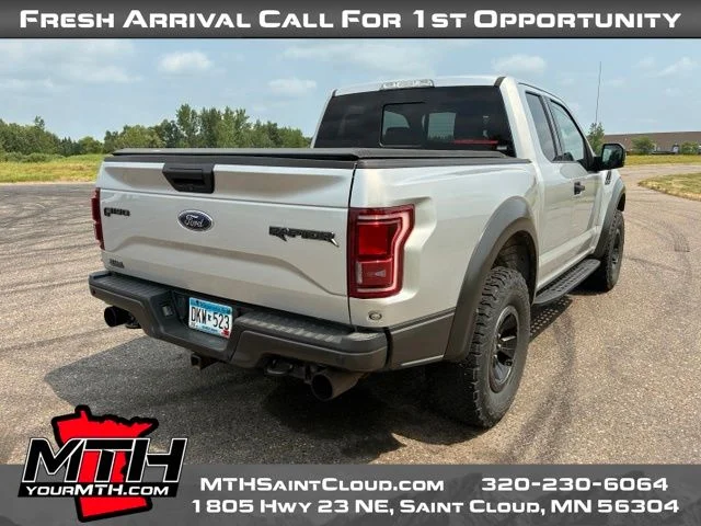 Used 2017 Silver Ford Raptor image 8