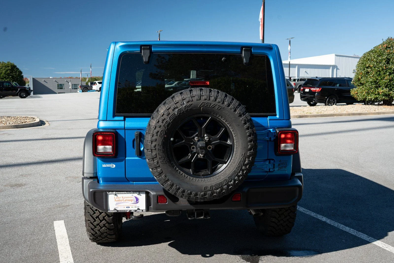 New 2026 Hydro Blue Pearl-Coat Exterior Paint Jeep Willys image 8