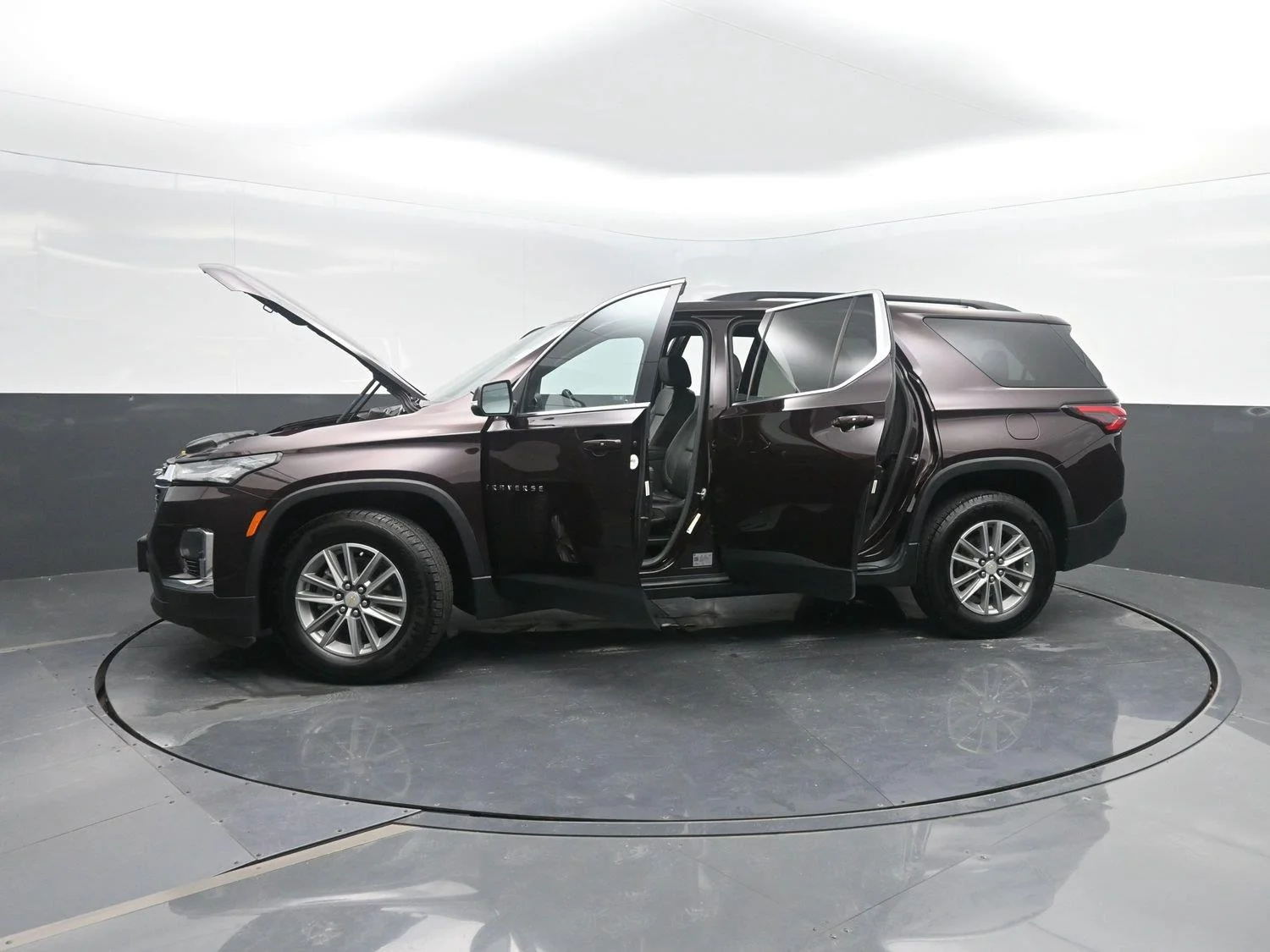 Used 2022 Black Cherry Metallic Chevrolet LT Leather image 51