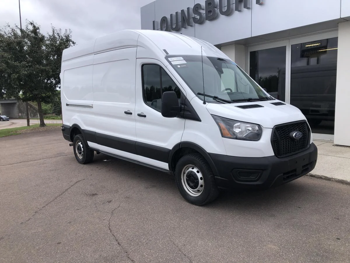 Used 2024 White Ford T-250 148" Hi Rf 9070 GVWR RWD image 3
