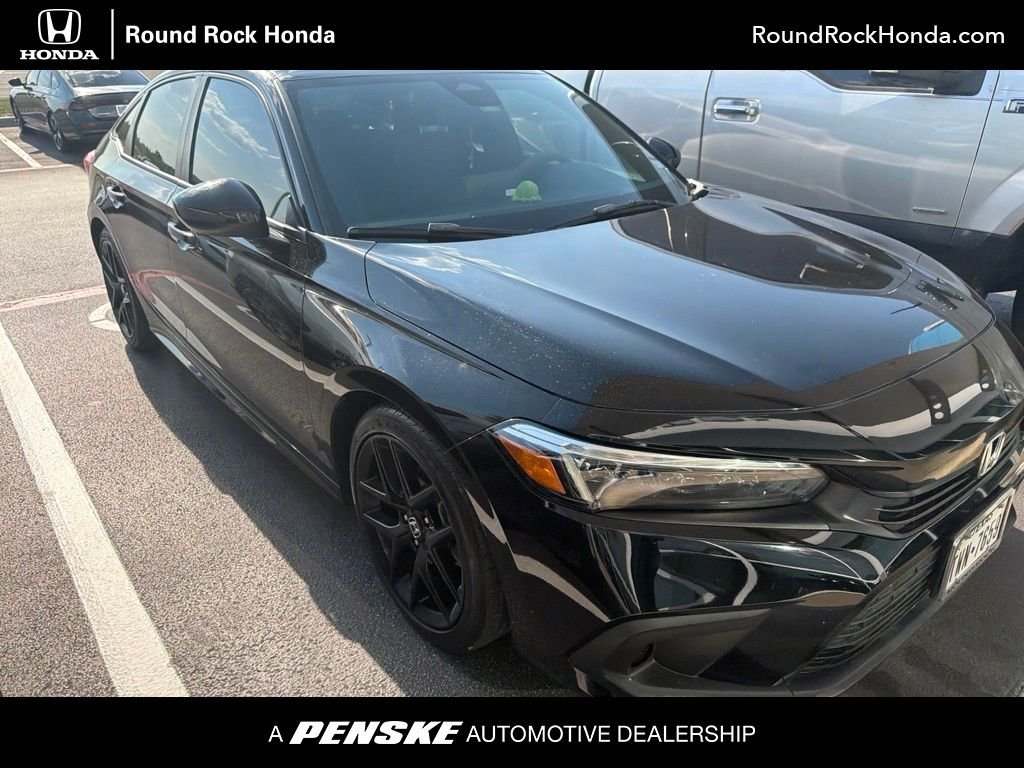 Used 2024 Crystal Black Pearl Honda Sport image 1