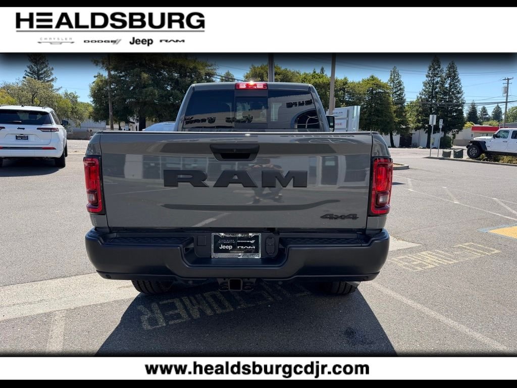 New 2026 Ceramic Gray Clear-Coat Exterior Paint RAM Tradesman image 4
