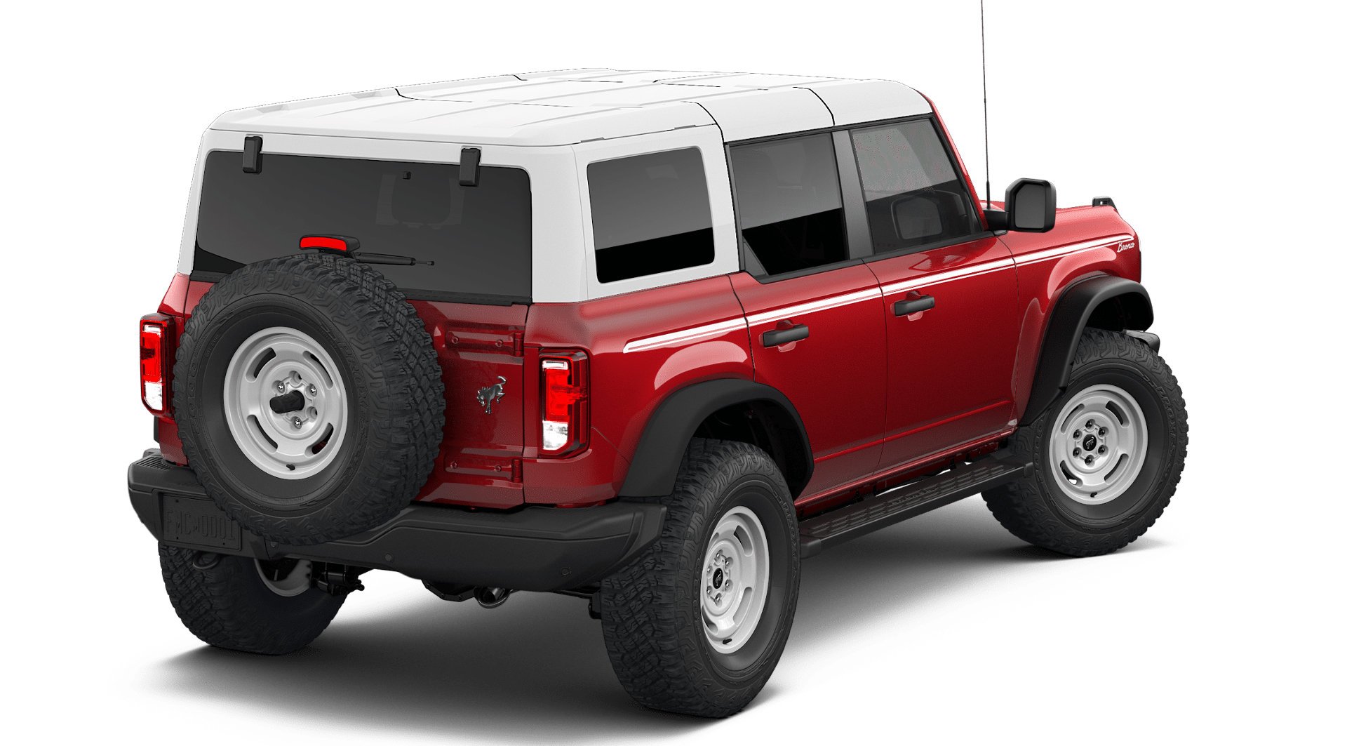 New 2026 Ruby Red Metallic Tntd Clearcoat Ford Heritage Edition image 3
