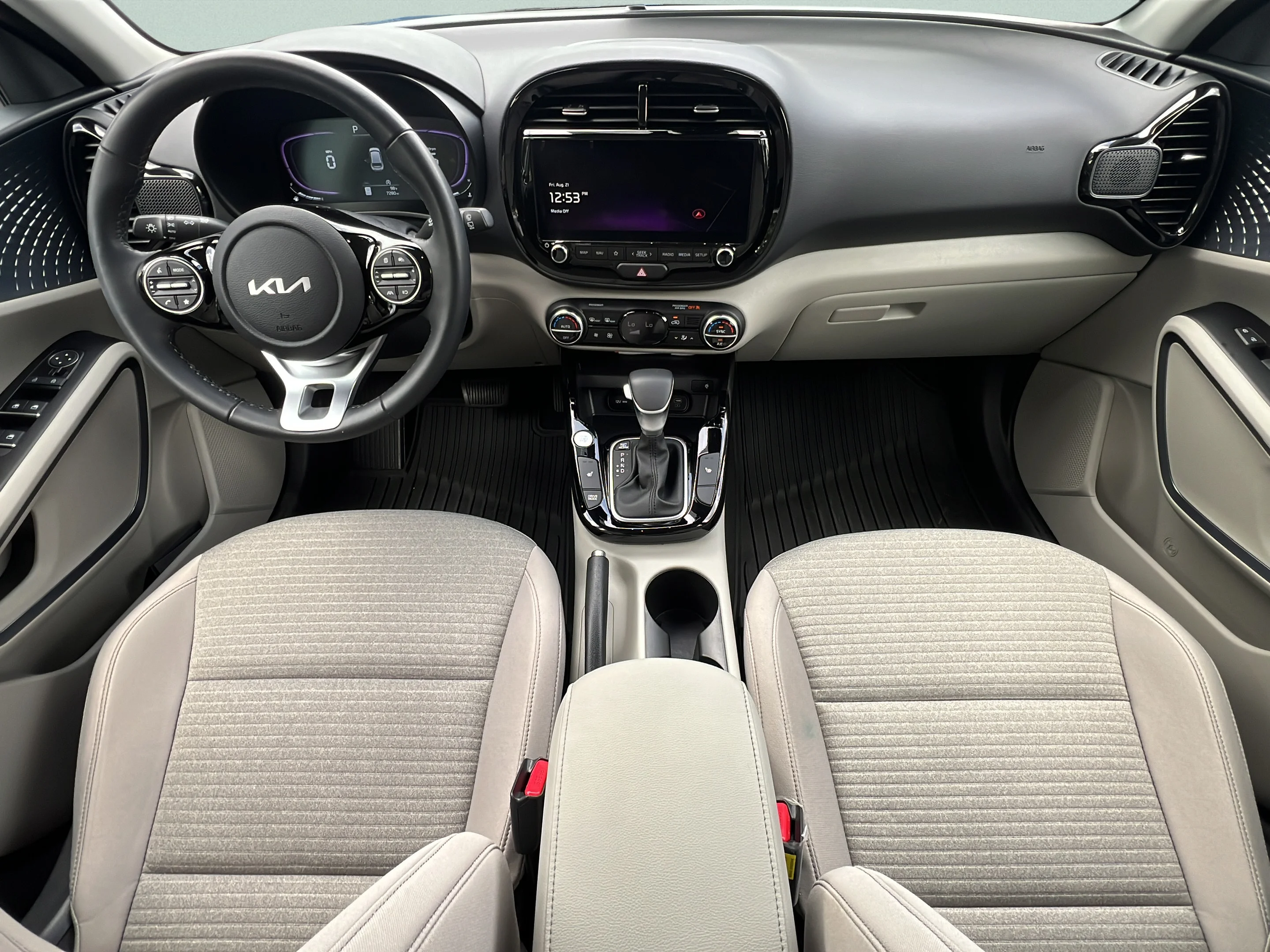 Used 2025 Surf Blue Kia EX image 14